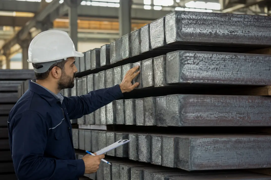 شمش فولاد اصفهان درجه‌بندی استاندارد و اثر کیفیت بر قیمت